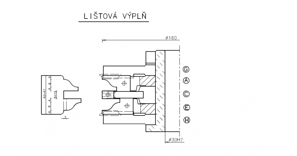 DVEROVÁ SÚPRAVA NA DRÁŽKU A PERO S PRIZNANÝM SPOJOM 04