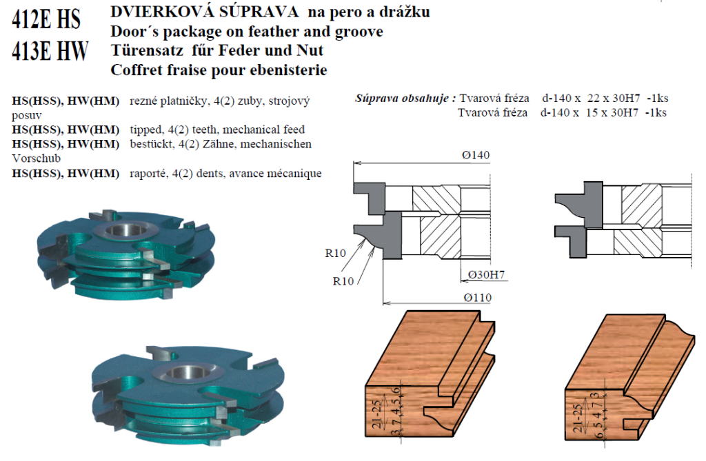 Dvierkové súpravy 05