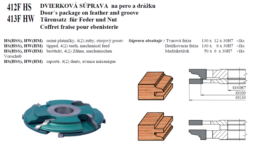 Dvierkové súpravy 06