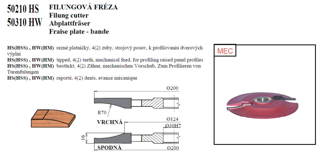 FILUNGOVÁ FRÉZA 08