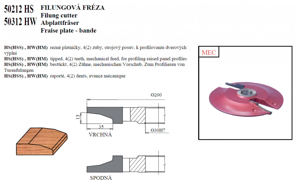 FILUNGOVÁ FRÉZA 10