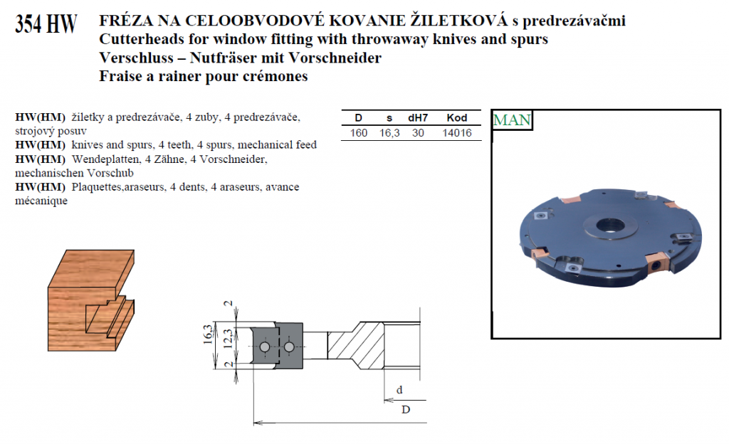 Fréza na celoobvodové kovanie 01