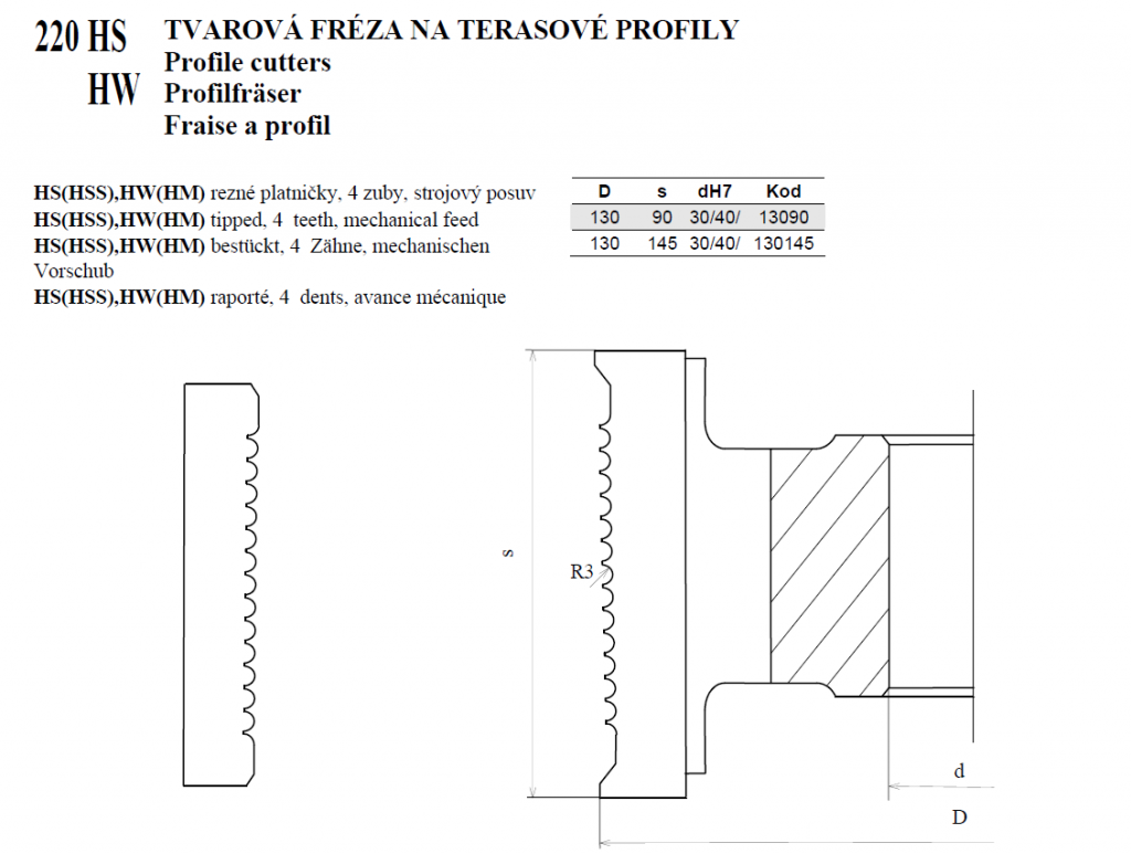 SPÁROVACIA FRÉZA 03